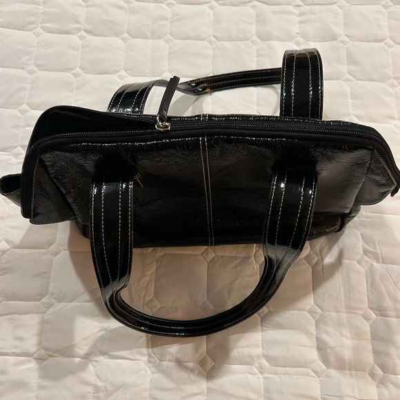 Casual Corner Genuine leather black purse - Picture 9 of 12